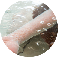 腕と炭酸の湯イメージ